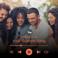 Personalised Song & Lyric Artwork Keepsake