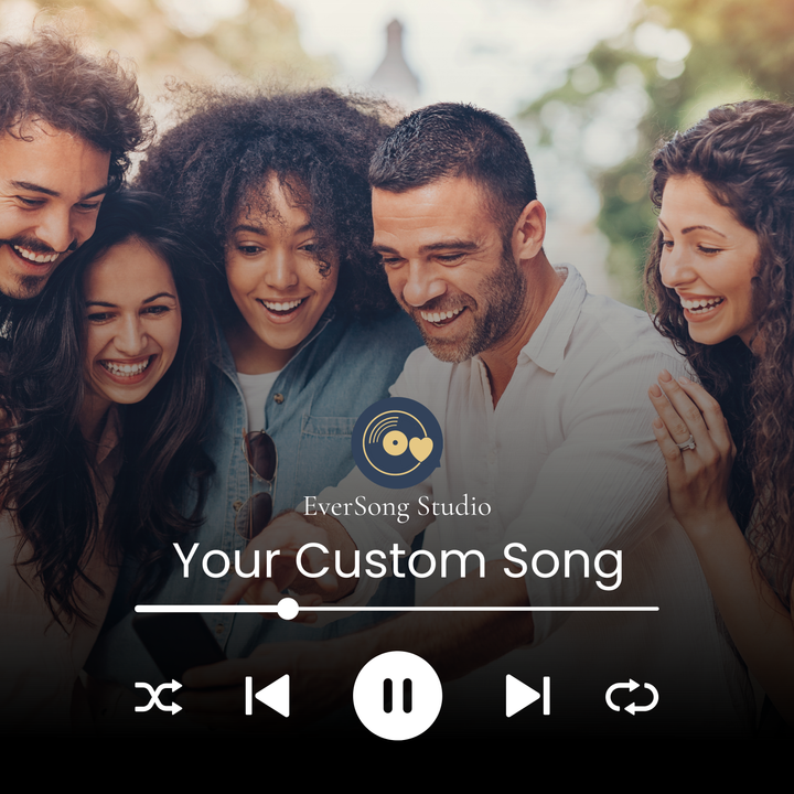 Personalised Song & Lyric Artwork Keepsake